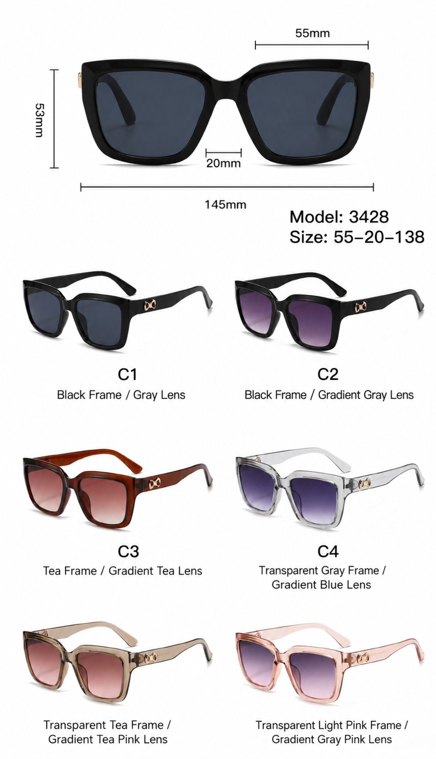 3428 color options