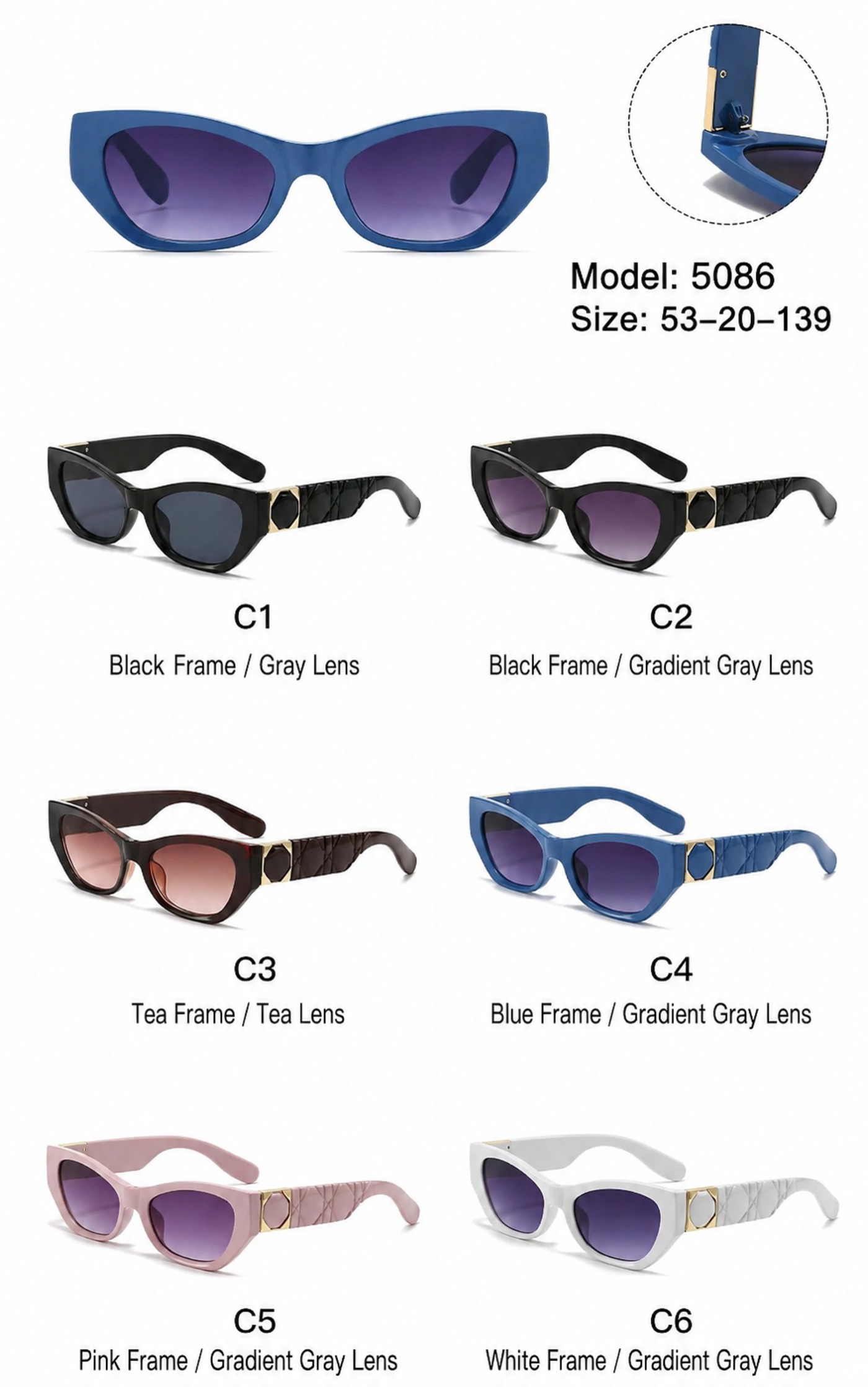 5086 color options
