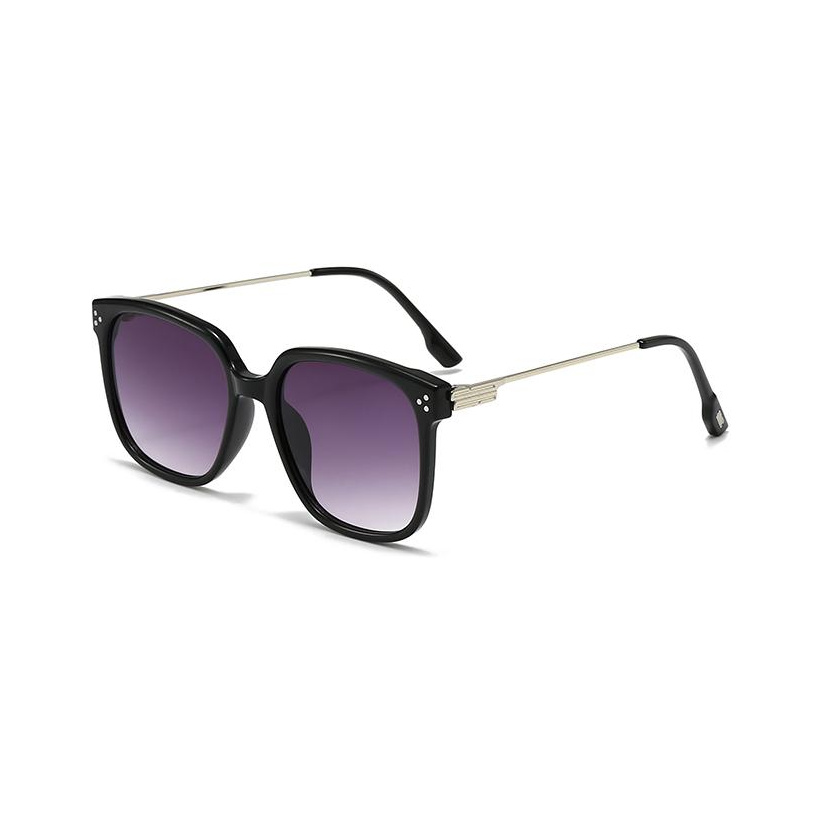 Metal-Temple Square Sunglasses 7049 - Image 3