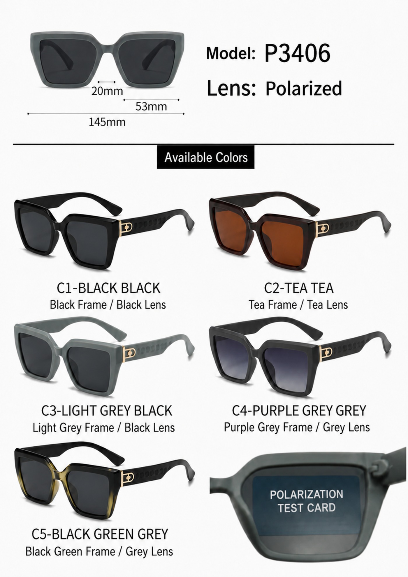 P3406 color options