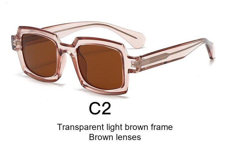 2079 — C2: Transparent light brown frame / Brown lenses