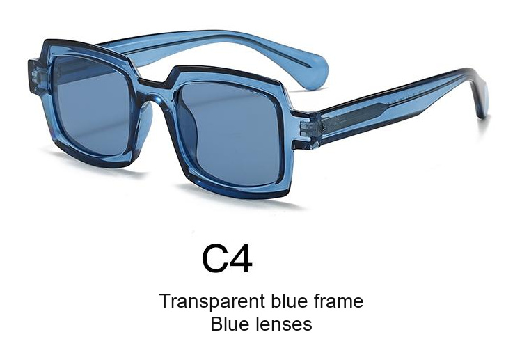 2079 — C4: Transparent blue frame / Blue lenses