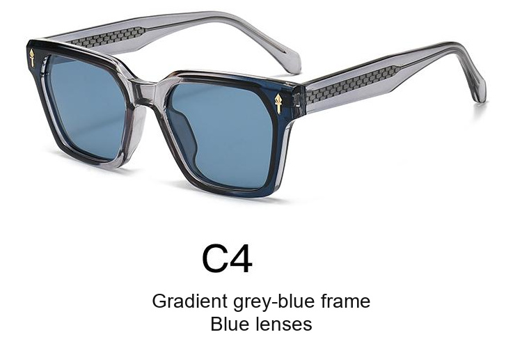 2349 — C4: Gradient grey-blue frame / Blue lenses