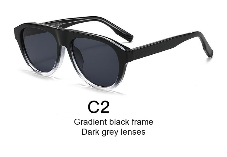 2356 — C2: Gradient black frame / Dark grey lenses