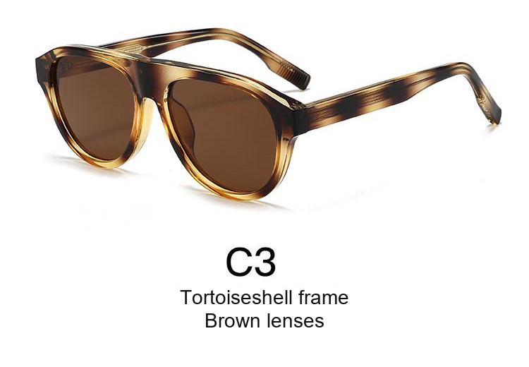 2356 — C3: Tortoiseshell frame / Brown lenses