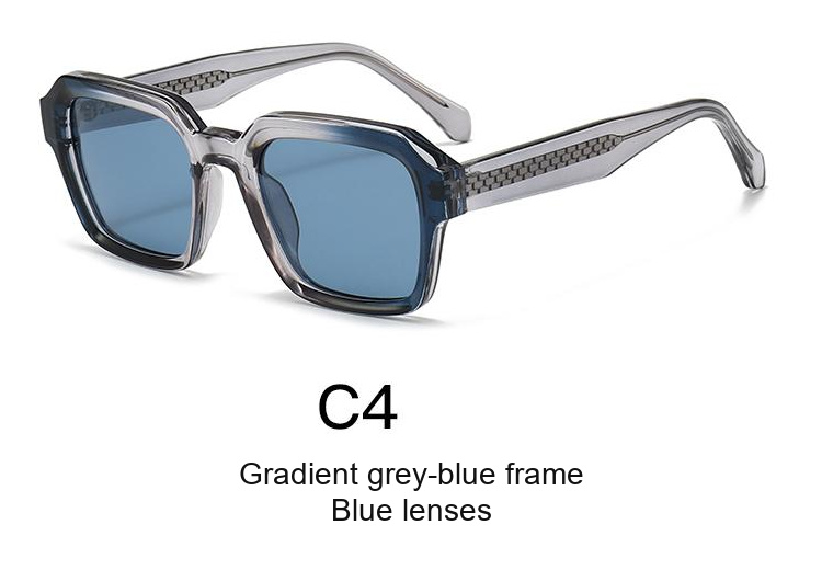 2358 — C4: Gradient grey-blue frame / Blue lenses