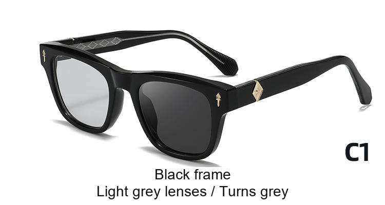 2359 — C1: Black frame / Light grey lenses / darkens to Grey