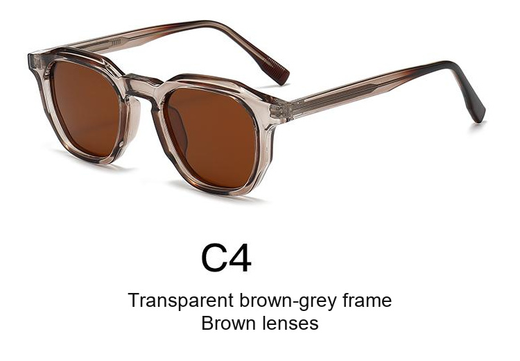 2365 — C4: Transparent brown-grey frame / Brown lenses