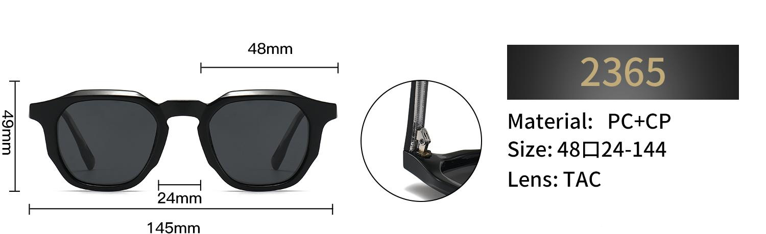 Polarized Cat Eye Sunglasses – 2365 - Image 2