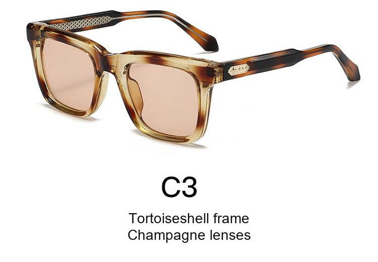 2367 — C3: Tortoiseshell frame / Champagne lenses