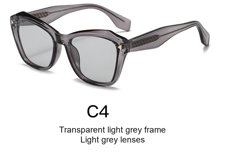 2369 — C4: Transparent light grey frame / Light grey lenses
