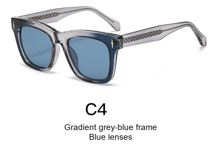 2370 — C4: Gradient grey-blue frame / Blue lenses