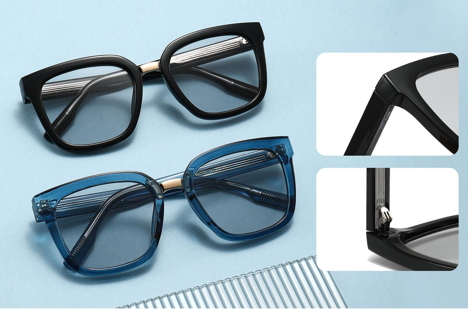 Photochromic Polarized Square Sunglasses – 2383 - Image 3