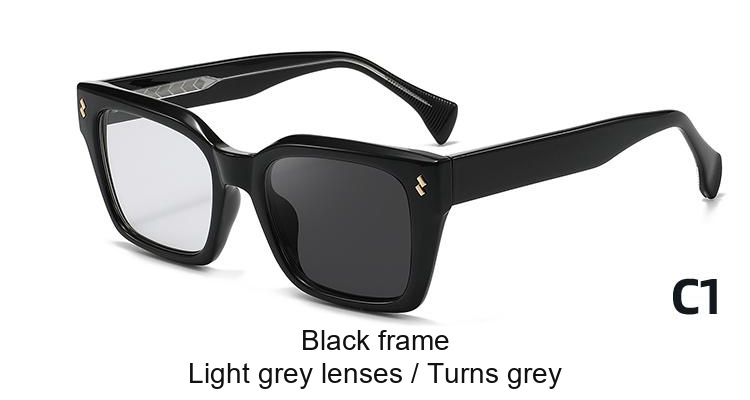 2396 — C1: Black frame / Light grey lenses / darkens to Grey